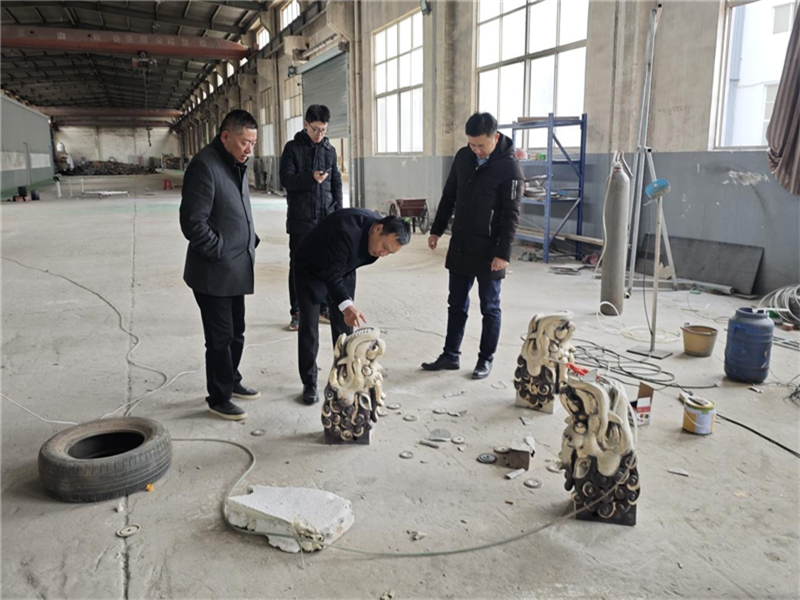 客户探访铸铜车间，共铸合作新篇