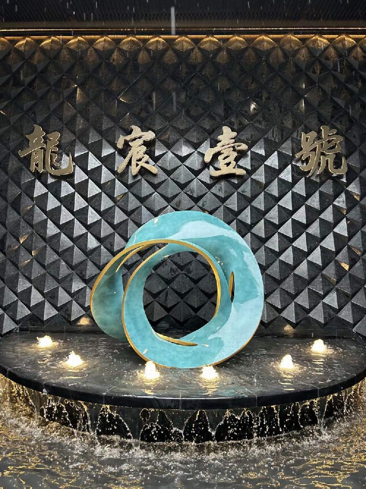 龙宸一唬-水景雕塑