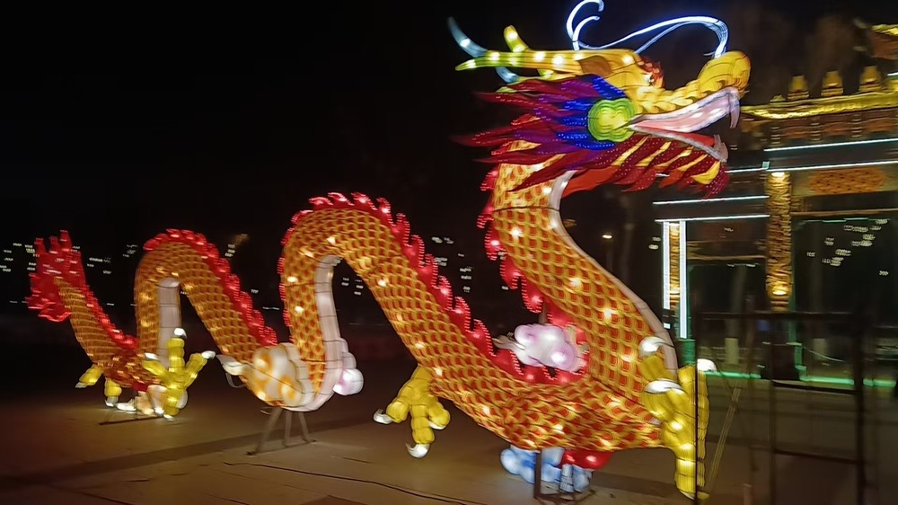 黑龙江肇源-龙凤灯+金鱼