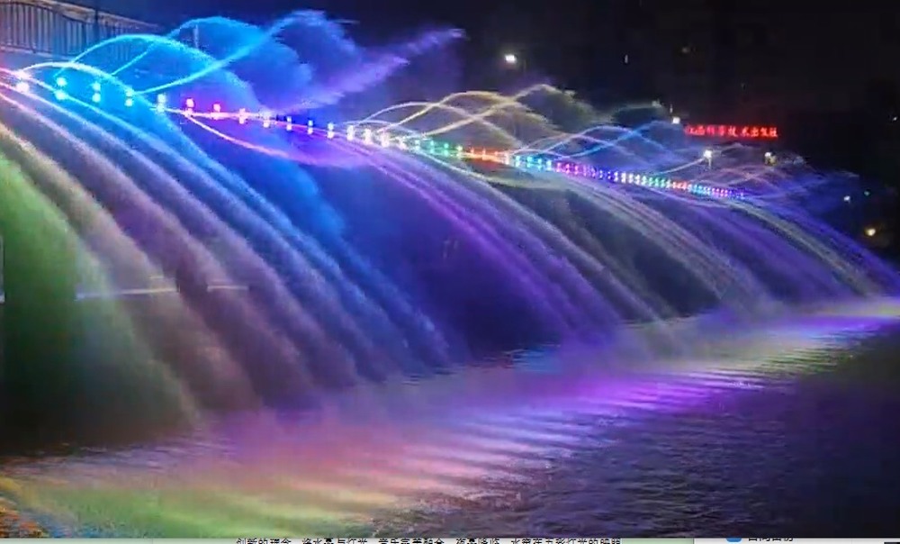 江西龙泉大桥-水帘